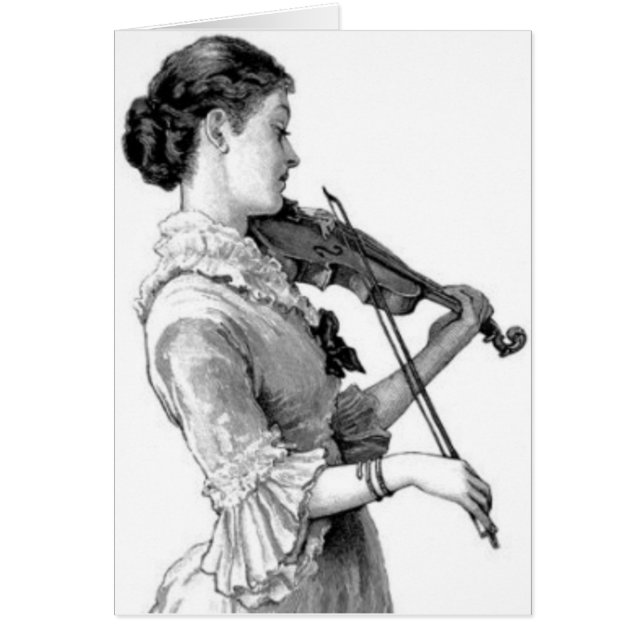 Vintage Violinist (Front)
