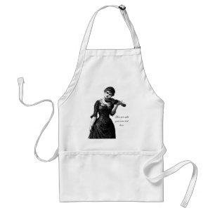 Vintage Violinist Apron
