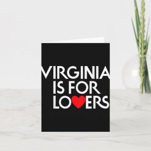 Vintage Virginia Is For The Lovers _1  Card