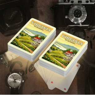 Vintage Virginia Playing Cards
