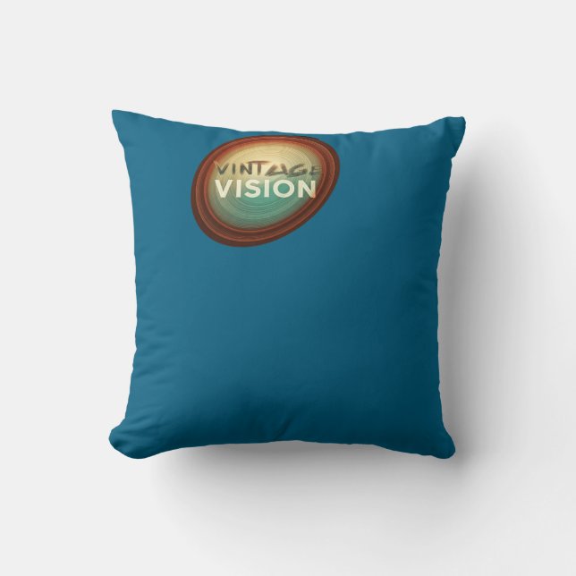 vintage vision cushion (Front)