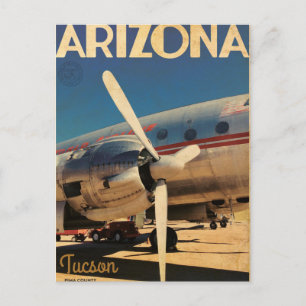 Vintage Visit Arizona Travel Postcard