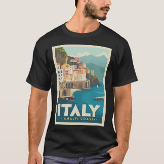Vintage Visit To Italy Amalfi Coast T-Shirt