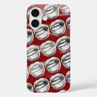 Vintage Vixen dark Cherry Red Vintage Bloke Sade iPhone 16 Case