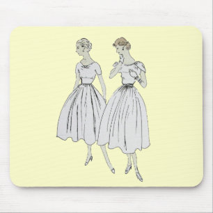 Vintage Vogue Mouse Pad