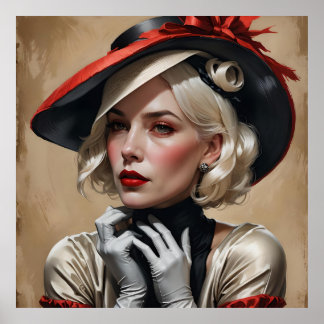 Vintage Vogue Poster