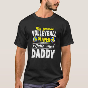 Vintage Volleyball Lover Retro My Favourite Calls T-Shirt