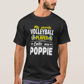 Vintage Volleyball Lover Retro My Favourite Calls  T-Shirt