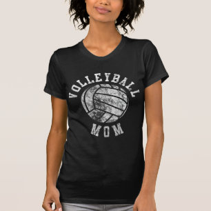 Vintage Volleyball Mom  T-Shirt