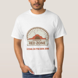 Vintage VU Metre – Living in the Red Zone Tee