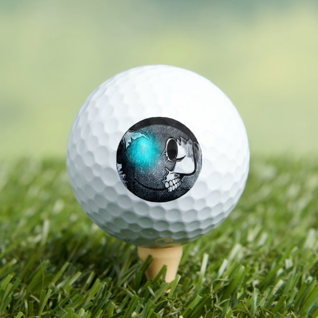 Vintage Walkermoji Golf Balls (Insitu Tee)