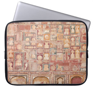 Vintage wall sculpture laptop sleeve