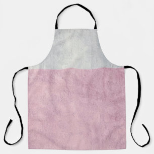 VINTAGE WALL WITH GREY AND BLUE PAINTED APRON