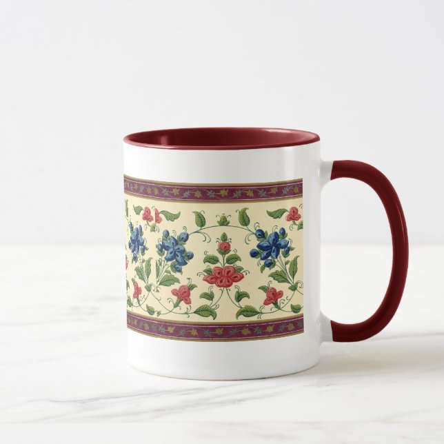 Vintage Wallpaper Border - Mug (Right)