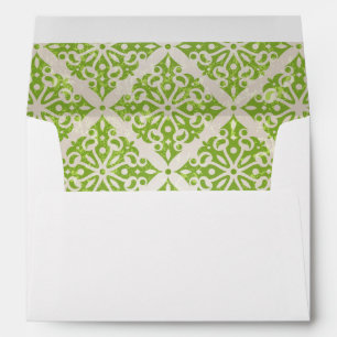 Vintage wallpaper envelopes
