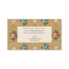 Vintage Wallpaper Pattern Hair Stylist Template