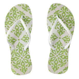 Vintage wallpaper thongs