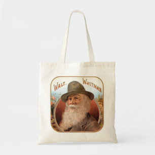 Vintage Walt Whitman portrait of poet writer Tote Bag