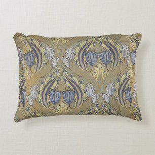 Vintage Walter Crane Decorative Art Tulip Decorative Cushion