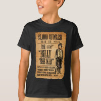 Vintage Wanted / Reward Poster for Billy the Kid