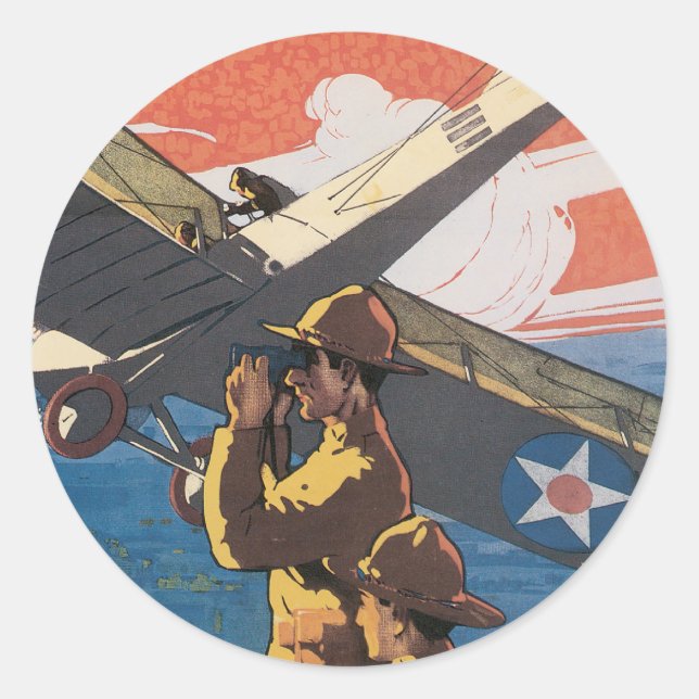 Vintage War Poster stickers (Front)