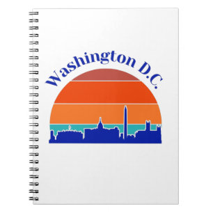 Vintage Washington D.C. Notebook