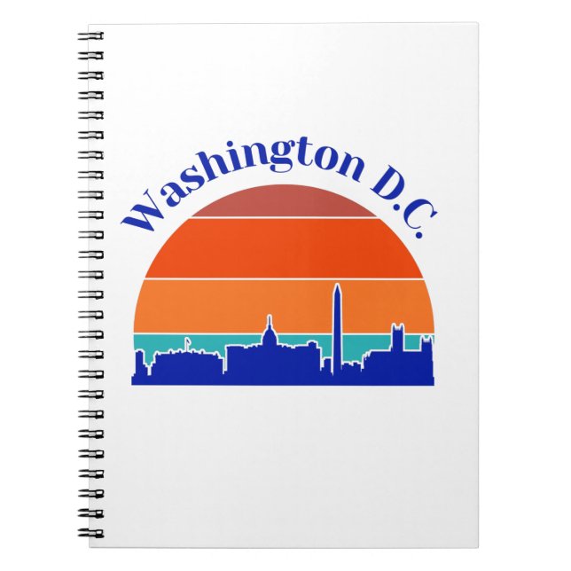 Vintage Washington D.C. Notebook (Front)