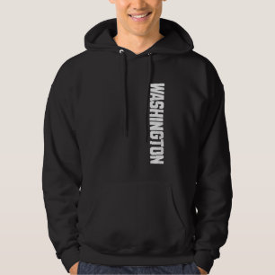 Vintage Washington Home City State Pride Varsity W Hoodie
