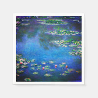 Vintage Water Lilies by Claude Monet