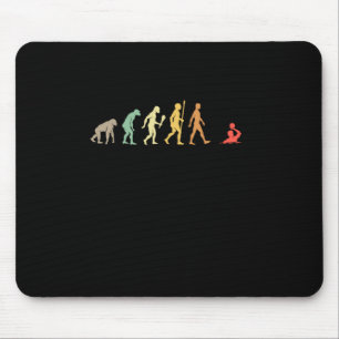 Vintage Water Polo Evolution Player Gift Idea Mouse Pad