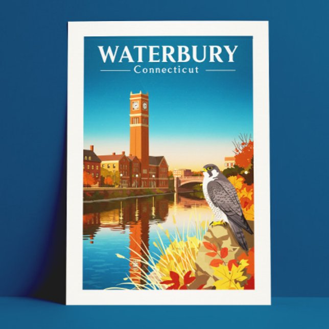 Vintage Waterbury Connecticut Postcard (Creator Uploaded)