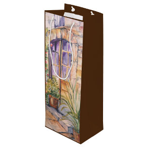 Vintage watercolor doorway Gift Bag
