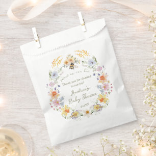 Vintage Watercolor Mummy to Bee Baby Shower Favour Bag