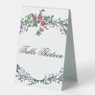 Vintage watercolor pink roses lavender eucalyptus