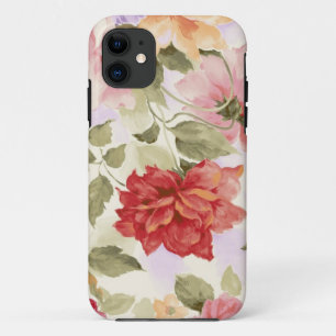 Vintage Watercolor Roses iPhone 11 Case