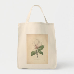 Vintage Watercolors Magnolia Grocery Bag