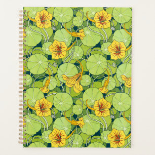 Vintage Waterlilies Planner