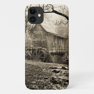 Vintage Waterwheel iPhone 11 Case