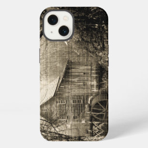 Vintage Waterwheel iPhone Case
