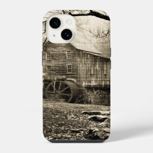 Vintage Waterwheel iPhone Case