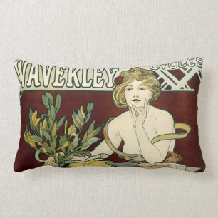 Vintage Waverley Cycles Lumbar Cushion