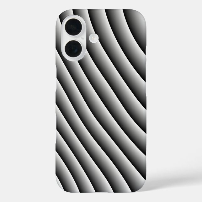 Vintage Wavy Lines Case-Mate iPhone Case (Back)