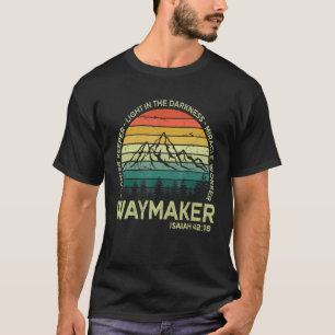 Vintage Waymaker Promise Keeper Miracle Worker Chr T-Shirt