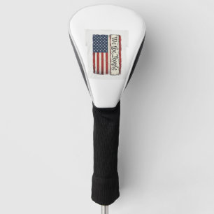 Vintage We the People Flag Patriotic Shirt Design_ Golf Head Cover