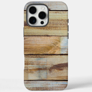 Vintage Weathered Wood Planks iPhone 16 Pro Max Case