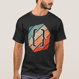 Vintage Web Developer Css Javascript And Html 5 T-Shirt