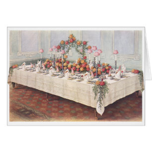 Vintage Wedding Banquet Table