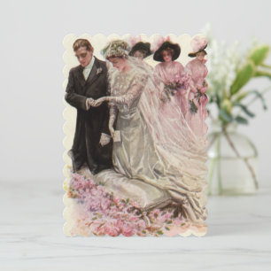 Vintage Wedding, Bridal Shower Invitation