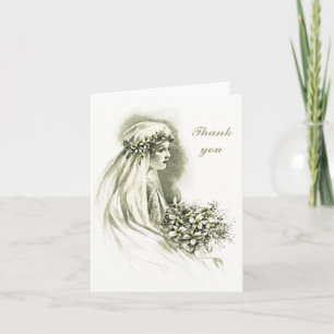 Vintage Wedding Card