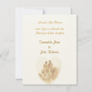 Vintage Wedding Invitation